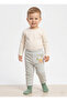 100% Organic Cotton 2-Piece Socks Single Bottom 3-36 Months - 2