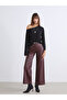 I Relaxed Fitwomen's Leather Look Pants from Freezen Store