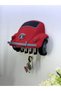 Vosvos Model Design Red Color 3D Printing Decorative Key Hanger - 7