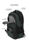 "Para John School Backpack – Durable 18/20/22 Inch with Strong Handle & Zipper, Quality PVC Coating" - 4