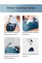 Portable Handheld Garment Steamer with Ceramic Head, Multi-Fabric Compatible for Silk, Nylon, Cotton - 2