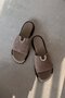 Jackson Mink Genuine Leather Slippers - 4