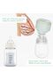 Electric Breast Pump & Disposable Changing Mats - Green - 90 Pcs - 8