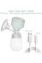 Electric Breast Pump & Disposable Changing Mats - Green - 90 Pcs - 3