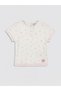 Lcw Kids Crew Neck Printed Girls' T-Shirt