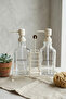 Set of 2 Glass Soap Dispensers with Stand 500 ml - Stylish Decorative Set for Kitchen and Bathroom - 5