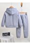 Printed Kids' Girls/Boys Tracksuit Set - Unisex Hooded Sweatshirt Jogger Tracksuit Set - 2