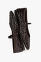 Women's Cheeky Brown Knitted Look Ballerinas - 5