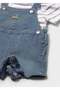 Summer Baby Boy Newborn Gardener Salopet Set - Blue - 4