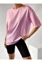 Oversize 2 Piece Tshirt Set with Short Tights - 3