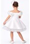 Off-The-Shoulder Tulle Skirted Princess Dress-1684B - 2