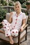 Women's 01644 Short-Sleeved Camisole Pajama Set