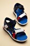 Şirinbebe Orthopedic Boys' Sandals Red Velcro Side Closed - 3
