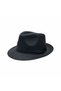 Unisex Wide Brim M.Jackson Fedora Hat - 2