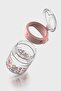 Mono 900 ml Flower Patterned 3-Piece Glass Jar Set 132065 Pink - 4