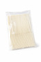 White Plastic Knife Set of 25 Serrated Tip Straight Handle Disposable Party Birthday Picnic - 2