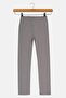 Kids Girl Embroidered Logo Pull On Leggings, Grey - 3