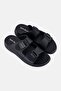Men Slip On Arabic Sandals, Black - 2
