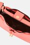 Women Brand Logo Hand Bag, Peach - 4