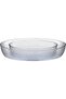 BR ART Oval Glass Oven Tray 2Pcs Set - 8