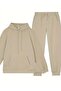 Hooded Unisex Tracksuit Set MOON MONTANA UNISEX LARGE SIZE Tracksuit Set