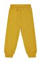 Civil Boys' Raccoon Printed Sweatpants Km |   Interlock Printed |   School Nursery and Daily Use - Mustard - 2