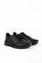 Actual Women's Genuine Leather Rubber Laced Transparent Sole Casual Shoes B4502 - 3