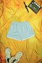 Women's Combed Cotton White Striped Slit Mini Shorts Gollingerx Sportwear Company - 2