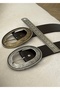 Aeren Brown Faux Leather Belt 100 cm - 2