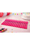 25-Piece Pink Plastic Forks – Disposable Party Forks (Transparent Package)