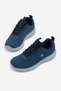 Men's Navy Blue Comfortable Fit Breathable Lace-Up Sports Shoes - 3