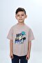 Boy's Crew Neck Short Sleeve Printed T-Shirt 24990