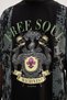 Men's Free Soul Printed Oversize T-Shirt Black - 6