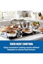 14 Piece Stainless Steel Cookware Set 5 Ply with Casseroles and Fry Pan - 5