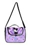 Princess Leather Printed Kuromi Themed Elementary School Backpack, Thermal Lunch Bag and Pen Holder - 7