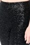Women Embellished Shorts, Black - 3