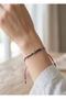 Lucky Star Hematite Natural Stone Adjustable Stylish Elevator Bracelet
