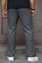 Men's Regular Fit Lycra Stretchy Trousers with Lace-Up Waist, No Knee Area, 4 Season Use - 2