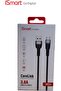 CoreLink USB-A to USB-C Cable, 3.0A Fast Charging, 1 M, Black color, with Blue light, iM36 - 2