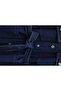 Belted Pocket Detailed Double Denim Set - Navy Blue - 4