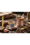 4 No. Nickel Patterned Stainless Steel Cast Coffee Pot Suitable for Induction Cookers Rose - 3