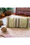 Special Design Cream Color Brown Lace Throw Pillow Cover [35X55] - 3