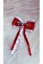23 April Red and White Ribbon Bow Buckle - 2