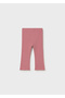 Baby Girl Wide Leg Ribbed Leggings Pink - 01744 - 2