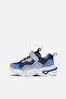 Boys' Sports Shoes - Navy Blue, Lightweight Phylon Sole Velcro Sneaker - 4