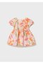 Baby Girl Floral Patterned Dress Pink - 01909 - 3