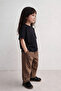 Girls' Leopard Patterned Comfortable Fit Balloon Pants – Casual Stylish Bottom Wear - 6