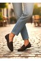 Daily Classic Model Non-Slip Sole Suede Close Toe Women's Ballet Shoes - 5