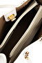 Women's Faux Leather White Shoulder Bag - 5
