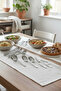 Aurea 8 Piece Steel Tongs and Sauce Ladle Serving Set - 4